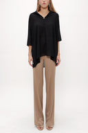 Black Wide cut shirt 19696