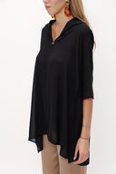 Black Wide cut shirt 19696