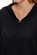 Black Wide cut shirt 19696