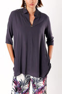 Smoked Wide cut shirt 19696