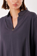 Smoked Wide cut shirt 19696