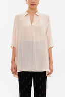 Beige Wide cut shirt 19696