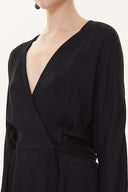 Black Waistband  Blouse  19765