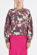 Dried Rose Long sleeve shabby chic blouse 19779