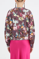 Dried Rose Long sleeve shabby chic blouse 19779