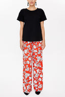 Black Wide-cut blouse 19782