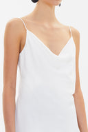 Ecru Degage collar  strappy  blouse  19798