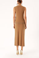 Camel Hair Wool and cashmere blended  knitwear suit 28830