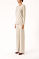 Stone Knitwear pants and pullover suits 28859
