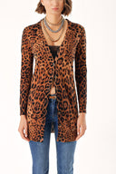 Pars V-neck long wool knit cardigan 28864