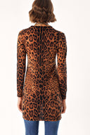 Pars V-neck long wool knit cardigan 28864