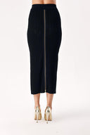 Mustard Button detailed cardigan and skirt suit 28879