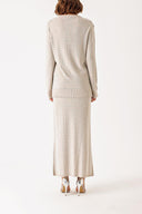 Stone Wool and cashmere blended skirt blouse knitwear suit 28884