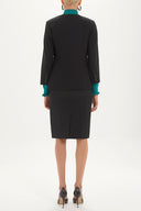 Black JACQUARD BLAZER 60695