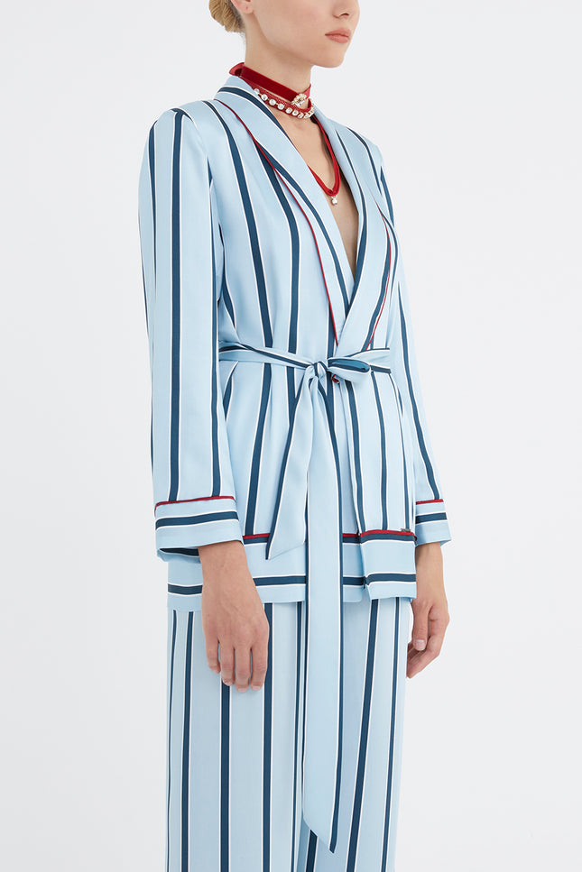 Kemerli Blazer Ceket 61119
