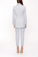 Light Blue Slim fit blazer jacket 61152
