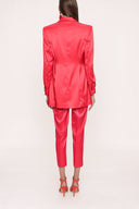 Red Slim fit blazer jacket 61152