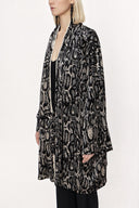 Python Oversized lace-up jacket 61158