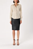 Beige POPLIN SHIRT 10569