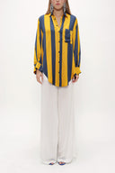 Mustard Wide cut shirt 10681