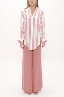 Red Wide cut shirt 10681