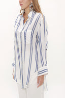 Striped Wide cut shirt 10681