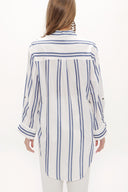 Striped Wide cut shirt 10681