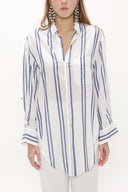 Striped Wide cut shirt 10681
