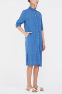 Blue Shirt dress 10728
