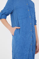 Blue Shirt dress 10728