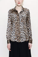 Pars Snap-fastened fitted waist shirt  10759