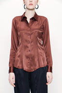 Brown Slim fit shirt 10760