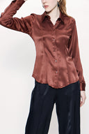 Brown Slim fit shirt 10760