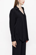 Black Wide cut shirt 10761
