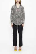 Gray Wide cut shirt 10761