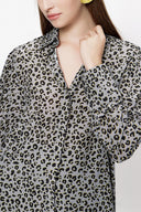 Gray Wide cut shirt 10761