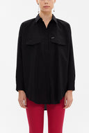 Black Wide cut shirt 10764