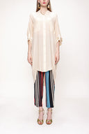 Beige Wide cut shirt 10802