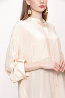 Beige Wide cut shirt 10802