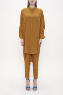 Mustard Wide cut shirt 10807