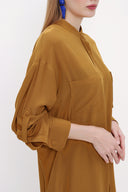 Mustard Wide cut shirt 10807