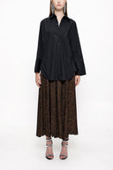Black Wide cut shirt 10810