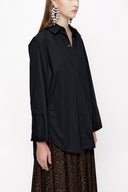 Black Wide cut shirt 10810