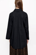 Black Wide cut shirt 10810