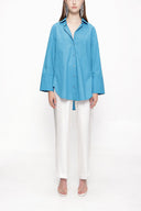 Blue Wide cut shirt 10810