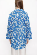 Patterned Wide cut shirt 10810