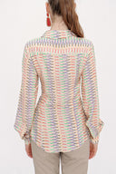 Beige Slim fit shirt 10811