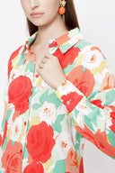 Coral Wide cut shirt 10814