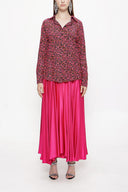 Fuchsia Wide cut shirt 10814