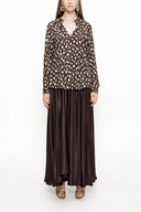 Brown Wide cut shirt 10814